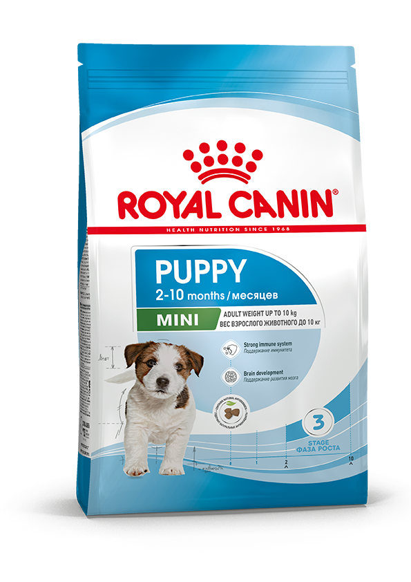 Royal Canin Для щенков малых пород: 2-10 мес. (Mini Puppy)