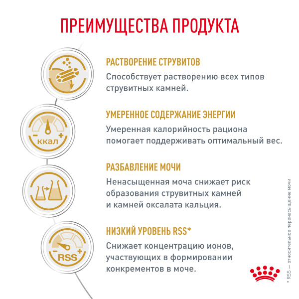 Royal Canin (вет.корма) Для кошек лечение МКБ при избыточном весе (Urinary S/O Moderate calorie)
