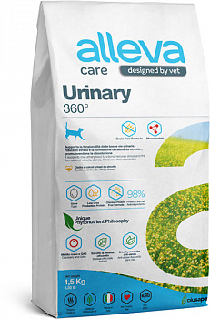 Alleva Care Cat Сухой корм для кошек при мочекаменной болезни (Urinary 360°)