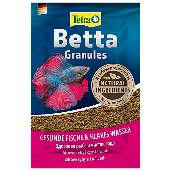 Tetra Betta Granules корм для петушков в гранулах 5 г