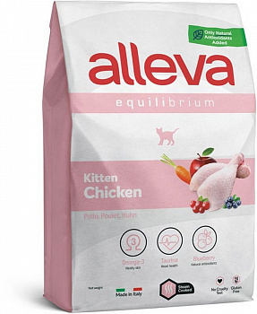 Alleva EQUILIBRIUM Kitten Chicken  Для котят с курицей