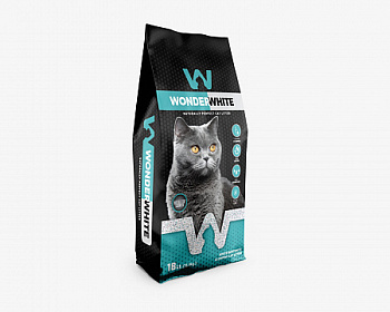 Wonder White Marseille Soap наполнитель комкующийся c ароматом марсельского мыла 15,3 кг (18л)