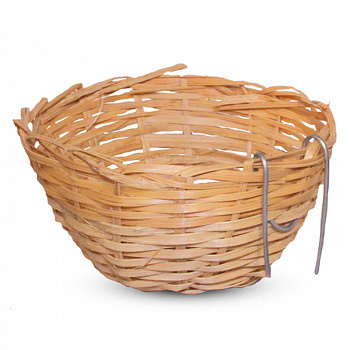 Triol Гнездо NATURAL для птиц из лозы, d90*65мм