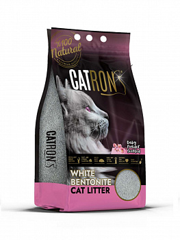 CATRON Комкующийся наполнитель для кошек Baby Powder, аромат детской присыпки 10 л / 8,7 кг