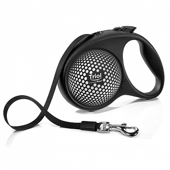 Triol Поводок-рулетка для собак Flexi Joy Planet L 5м до 50кг, лента