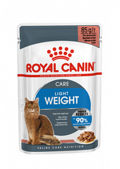 Royal Canin Паучи Кусочки в соусе для кошек Профилактика избыточного веса (Light Weight Care) 85 гр