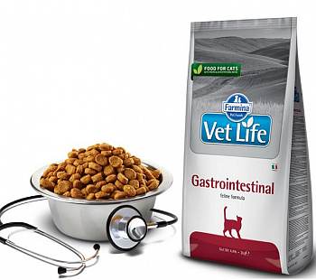Farmina Vet Life для кошек при нарушении пищеварения (Gastrointestinal)