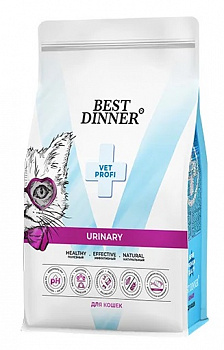 Best Dinner Vet Profi Сухой корм для кошек при болезнях МКБ (Urinary)
