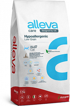 Alleva Care Cat Сухой корм для кошек Гипоаллердженик низкозерновой (Hypoallergenic Low Grain)