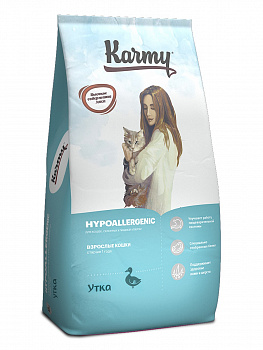 Karmy Для кошек Гипоаллергенный Утка