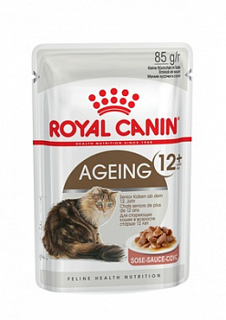 Royal Canin Паучи Кусочки в соусе для кошек старше 12лет (Ageing+12) 85 гр