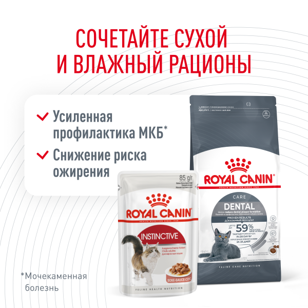 Royal Canin Для кошек "Уход за полостью рта" (Dental Care)