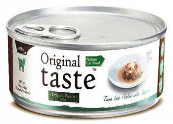 Pettric Original Sauce Консервы для кошек Тунец с Луцианом в Соусе 70 гр