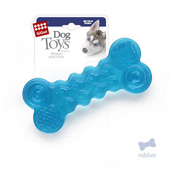 GiGwi Игрушка для собак Косточка резиновая малая 13см, серия CATCH & FETCH