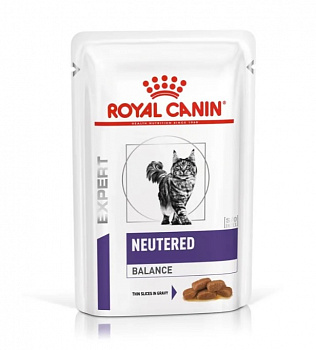 Royal Canin (вет.корма) Паучи в соусе для кошек склонных к набору веса (Neutered Balance) 85 гр