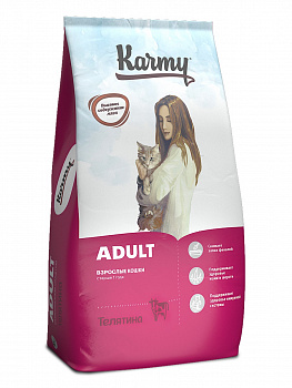 Karmy Для кошек Эдалт Телятина