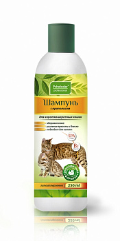 Агробиопром шампунь Пчелодар для короткошер. кошек с прополисом 250 мл
