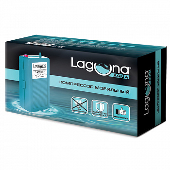 Laguna Компрессор 3800М мобильный, 2*1,5В, 0,8л/мин, 149*79*48мм