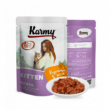 Karmy Паучи для Котят Курица в желе 80 гр