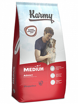 Karmy Для собак Медиум Эдалт Индейка