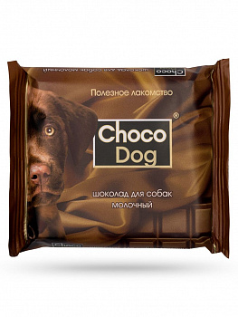 Веда Лакомство для собак шоколад Choco Dog молочный 15 гр
