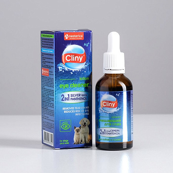 Экопром Cliny Лосьон очищающий для глаз 50мл 